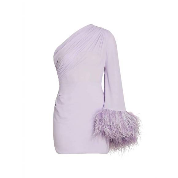 NEW BRONX AND BANCO fire mini dress in lilac - Picture 5 of 5